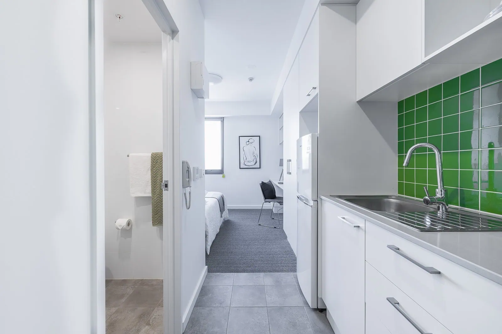 Deluxe Studio - South - Dwell East End Adelaide - Gallery - 3