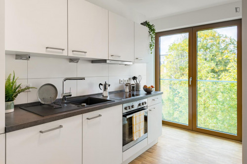 Luminous single bedroom in Westend-Süd