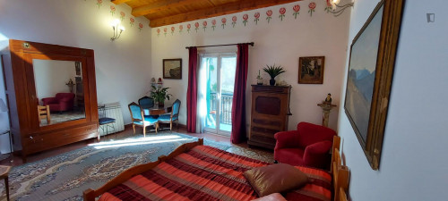 Large cozy double bedroom with private balcony in Palermo's historic center - Gallery - 22