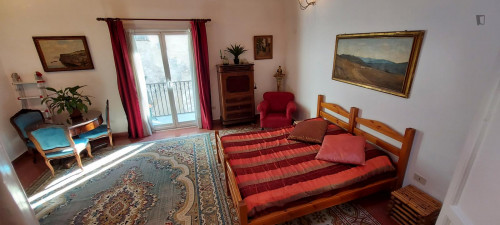 Large cozy double bedroom with private balcony in Palermo's historic center - Gallery - 18