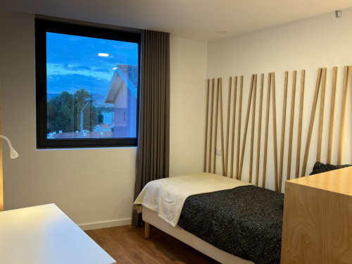 Lovely studio with view over the city, in Baixa de Santa Clara
