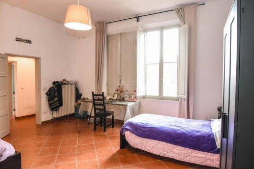 Welcoming twin ensuite bedroom near Parco Massari