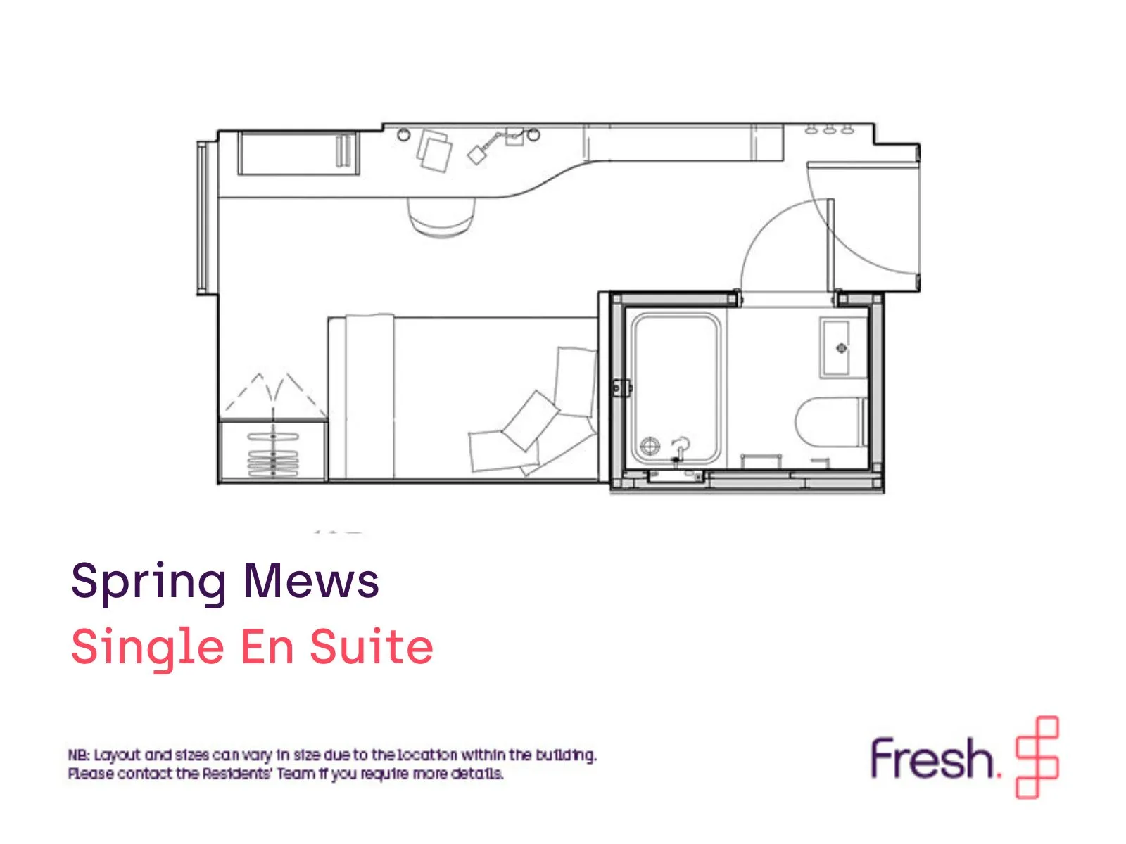  Bronze Single En-Suite  -  Spring Mews  - Gallery -  2