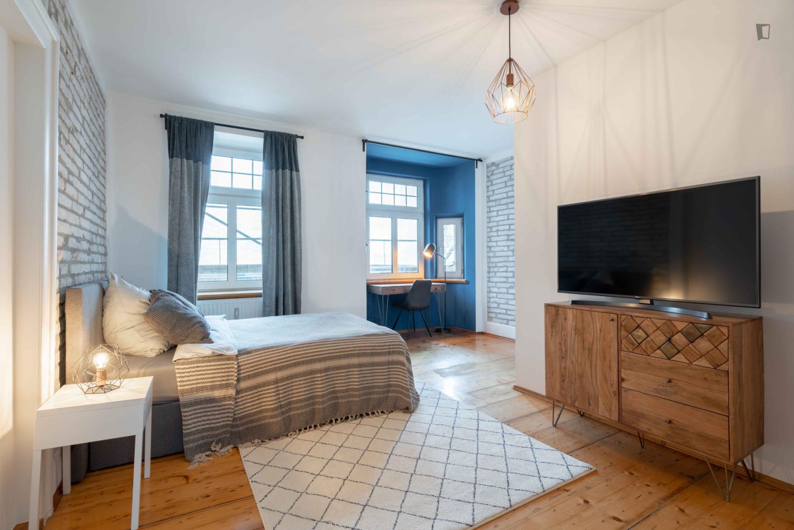  Modern Double Bedroom In Altstadt-Lehel  -  Modern double bedroom in Altstadt-Lehel  - Gallery -  1
