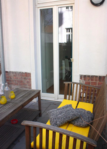 1-Bedroom apartment with a terrace, in Prenzlauer Berg