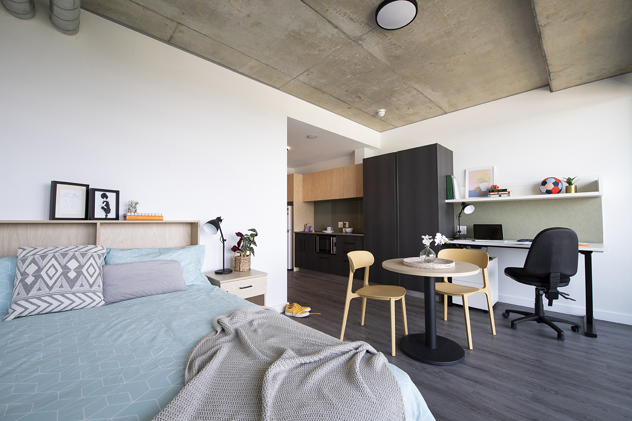  Accessible Studio With Balcony  -  UniLodge at Curtin - Twin Dolphin Hall  - Gallery -  3