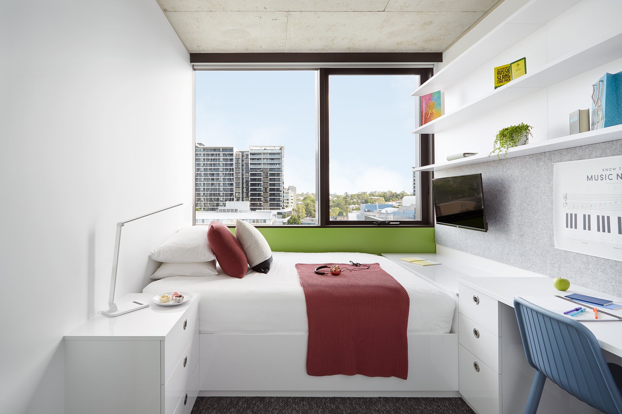  Double Bed, 8 Bed Apartment  -  Scape Toowong  - Gallery -  10