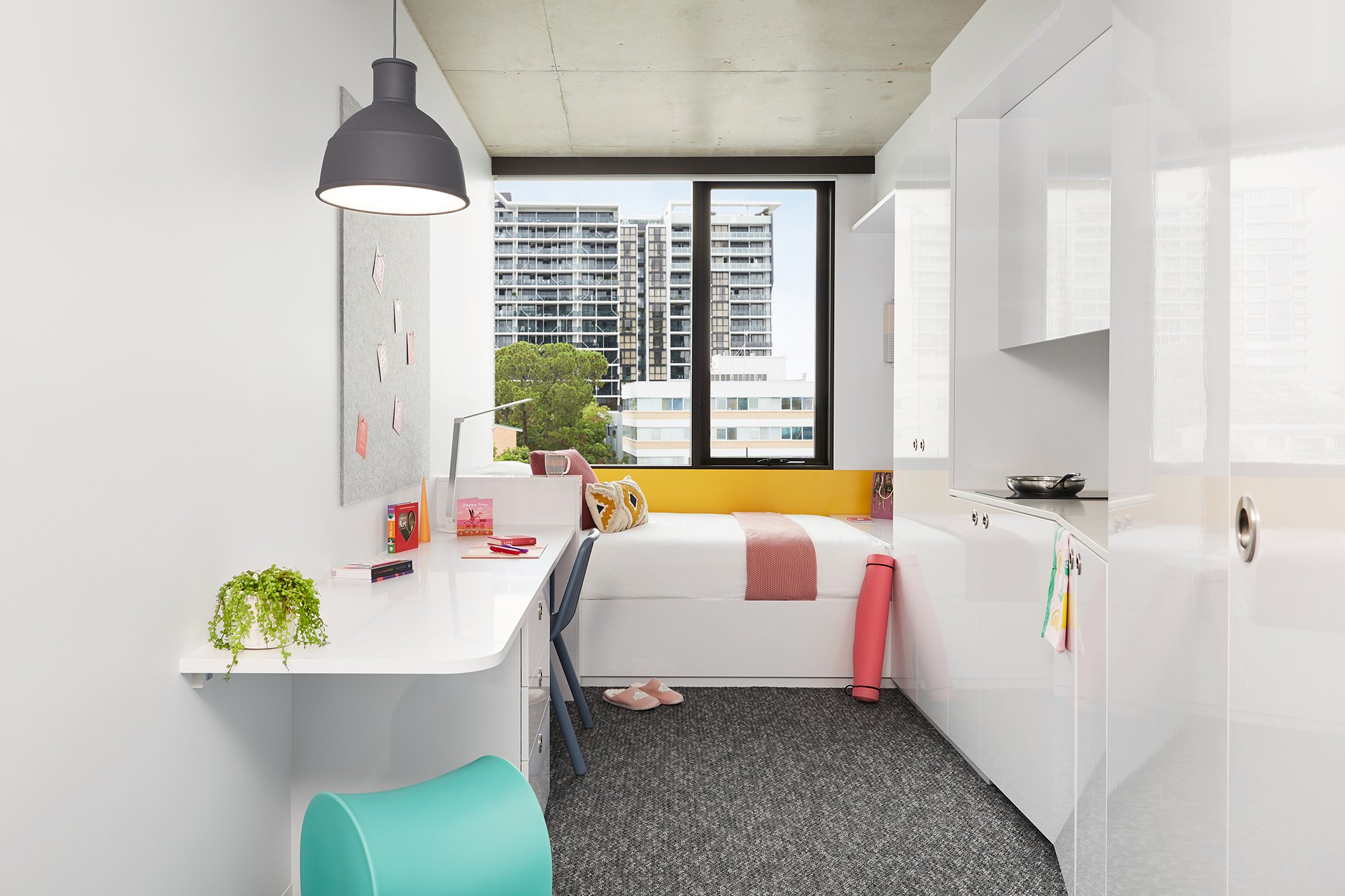  Double Bed, Studio Apartment, Standard View  -  Scape Toowong  - Gallery -  9
