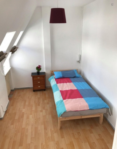 Nice single-bedroom in a 6-bedroom apartment in Bremen Altstadt right next to Wallanlagen Park